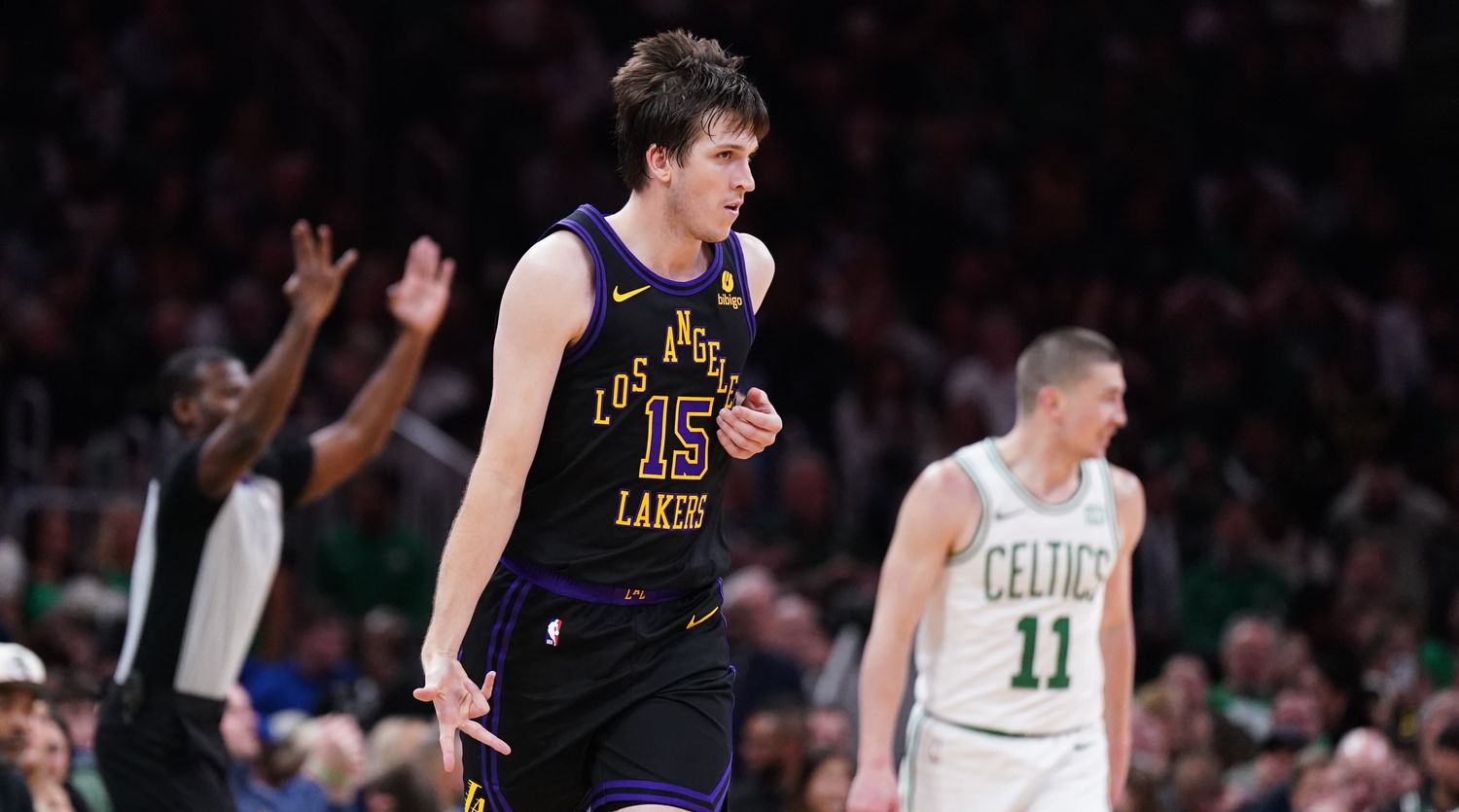 Los Angeles Lakers guard Austin Reaves.